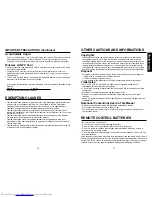 Preview for 6 page of Toshiba DP-SW25T Owner'S Manual