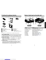 Preview for 8 page of Toshiba DP-SW25T Owner'S Manual