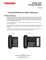 Preview for 1 page of Toshiba DP5008 Product Bulletin