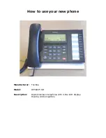 Предварительный просмотр 1 страницы Toshiba DP5022F-SD User Manual