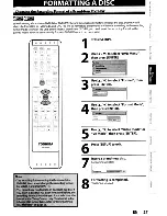 Preview for 27 page of Toshiba DR430KU Owner'S Manual