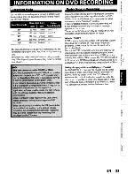 Preview for 33 page of Toshiba DR430KU Owner'S Manual