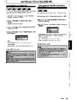 Preview for 35 page of Toshiba DR430KU Owner'S Manual