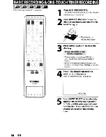 Preview for 36 page of Toshiba DR430KU Owner'S Manual