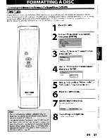 Предварительный просмотр 37 страницы Toshiba DR570KU Owner'S Manual