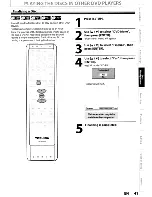 Preview for 41 page of Toshiba DR570KU Owner'S Manual