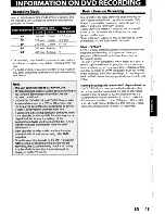 Preview for 43 page of Toshiba DR570KU Owner'S Manual