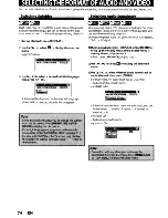 Preview for 74 page of Toshiba DR570KU Owner'S Manual