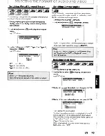 Preview for 75 page of Toshiba DR570KU Owner'S Manual