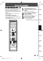 Preview for 49 page of Toshiba DVR620KC Owner'S Manual