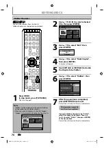 Preview for 76 page of Toshiba DVR620KC Owner'S Manual