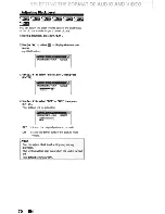 Предварительный просмотр 70 страницы Toshiba DVR620KU Owner'S Manual