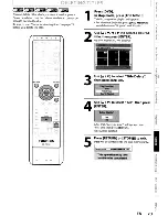 Предварительный просмотр 73 страницы Toshiba DVR620KU Owner'S Manual