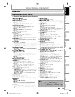 Предварительный просмотр 13 страницы Toshiba DVR670 - DVDr/ VCR Combo Owner'S Manual