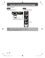 Предварительный просмотр 14 страницы Toshiba DVR670 - DVDr/ VCR Combo Owner'S Manual