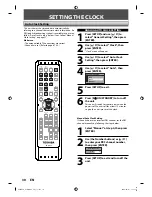 Предварительный просмотр 30 страницы Toshiba DVR670 - DVDr/ VCR Combo Owner'S Manual