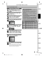 Предварительный просмотр 31 страницы Toshiba DVR670 - DVDr/ VCR Combo Owner'S Manual