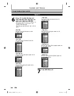 Предварительный просмотр 38 страницы Toshiba DVR670 - DVDr/ VCR Combo Owner'S Manual