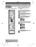 Предварительный просмотр 42 страницы Toshiba DVR670 - DVDr/ VCR Combo Owner'S Manual