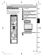 Предварительный просмотр 43 страницы Toshiba DVR670 - DVDr/ VCR Combo Owner'S Manual