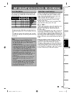 Предварительный просмотр 45 страницы Toshiba DVR670 - DVDr/ VCR Combo Owner'S Manual