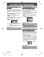 Предварительный просмотр 46 страницы Toshiba DVR670 - DVDr/ VCR Combo Owner'S Manual