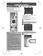 Предварительный просмотр 50 страницы Toshiba DVR670 - DVDr/ VCR Combo Owner'S Manual