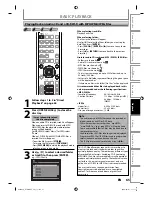 Предварительный просмотр 65 страницы Toshiba DVR670 - DVDr/ VCR Combo Owner'S Manual