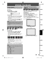 Предварительный просмотр 69 страницы Toshiba DVR670 - DVDr/ VCR Combo Owner'S Manual