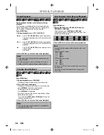 Предварительный просмотр 70 страницы Toshiba DVR670 - DVDr/ VCR Combo Owner'S Manual