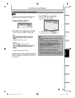 Предварительный просмотр 73 страницы Toshiba DVR670 - DVDr/ VCR Combo Owner'S Manual