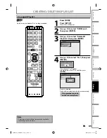 Предварительный просмотр 85 страницы Toshiba DVR670 - DVDr/ VCR Combo Owner'S Manual