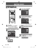 Предварительный просмотр 86 страницы Toshiba DVR670 - DVDr/ VCR Combo Owner'S Manual