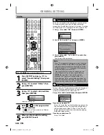 Предварительный просмотр 106 страницы Toshiba DVR670 - DVDr/ VCR Combo Owner'S Manual