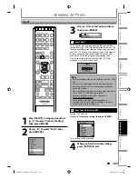 Предварительный просмотр 107 страницы Toshiba DVR670 - DVDr/ VCR Combo Owner'S Manual