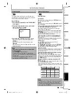 Предварительный просмотр 113 страницы Toshiba DVR670 - DVDr/ VCR Combo Owner'S Manual