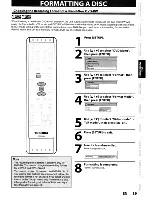 Preview for 39 page of Toshiba DVR670KU Owner'S Manual