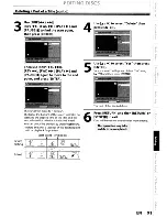 Preview for 91 page of Toshiba DVR670KU Owner'S Manual