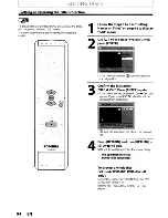 Preview for 94 page of Toshiba DVR670KU Owner'S Manual