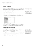 Предварительный просмотр 58 страницы Toshiba DW65X91 Owner'S Manual