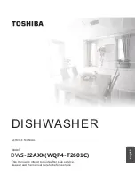 Preview for 1 page of Toshiba DWS-22A Series Service Manual