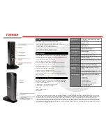 Preview for 4 page of Toshiba Dynadock Dynadock Universal USB Docking Station Brochure & Specs