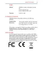 Preview for 3 page of Toshiba dynadock PA3541 User Manual