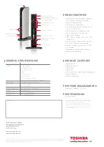 Preview for 3 page of Toshiba DynaDock U10 Quick Start Manual