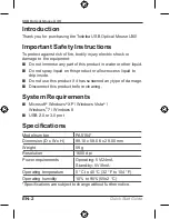 Preview for 2 page of Toshiba dynadock U3.0 Quick Start Manual