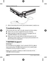 Preview for 4 page of Toshiba dynadock U3.0 Quick Start Manual