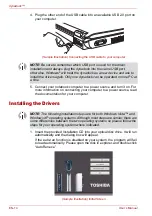 Preview for 14 page of Toshiba dynadock User Manual