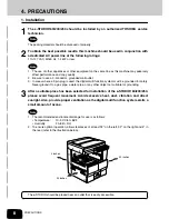 Предварительный просмотр 12 страницы Toshiba e-studio 160 Operator'S Manual For Copying Functions