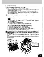 Предварительный просмотр 13 страницы Toshiba e-studio 160 Operator'S Manual For Copying Functions