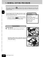 Предварительный просмотр 30 страницы Toshiba e-studio 160 Operator'S Manual For Copying Functions